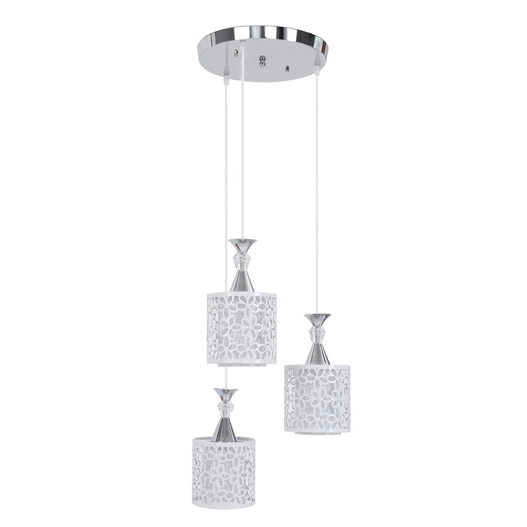 3Head Modern Petal Ceiling Light LED Pendant Lamp Dining Room Chandelier Fixture